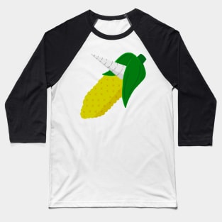 Corny Unicorn on the Cob Baseball T-Shirt